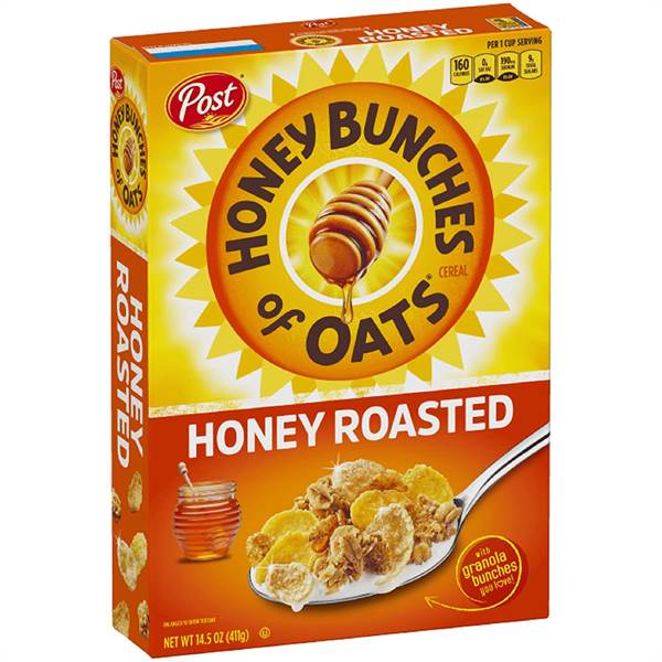 Post Honey Bunches Of Oats Crunchy Honey Roasted Imported